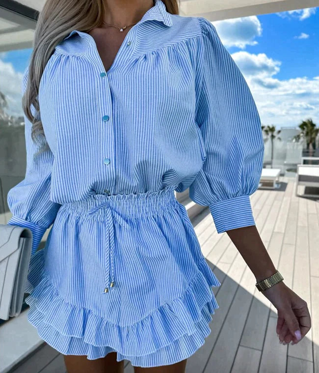 Conjunto Lino de 2 Piezas Olivia