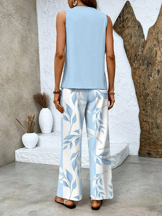 Conjunto Floral de 2 piezas Pia