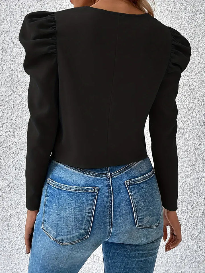 Chaqueta elegante con cierre