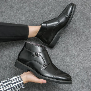 Bota ecocuero elegante