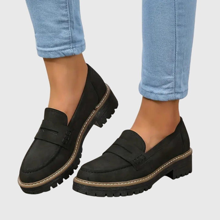 Destiny | Mocasines de Suede Atemporal para Mujeres | Comodidad y Estilo