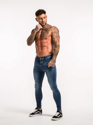 Jeans clásico azul