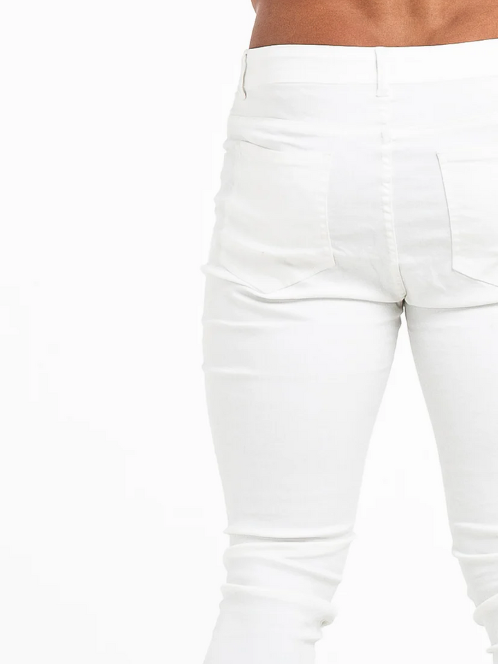 Jeans clásico blanco