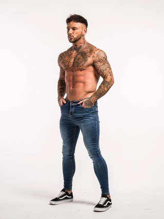 Jeans clásico azul