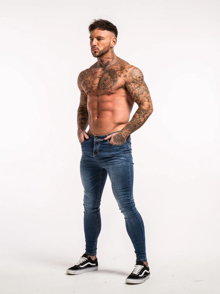 Jeans clásico azul