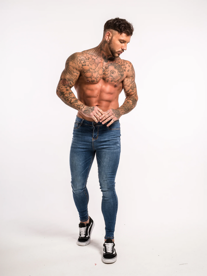 Jeans clásico azul