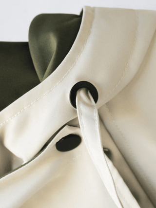 Impermeable de gabardina Ivone