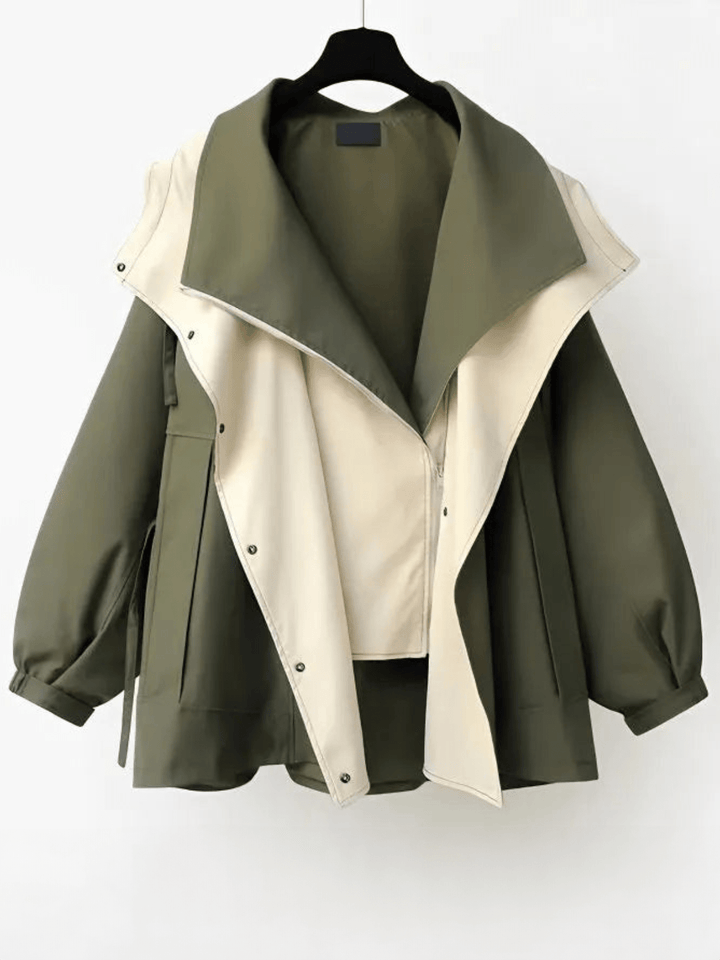 Impermeable de gabardina Ivone